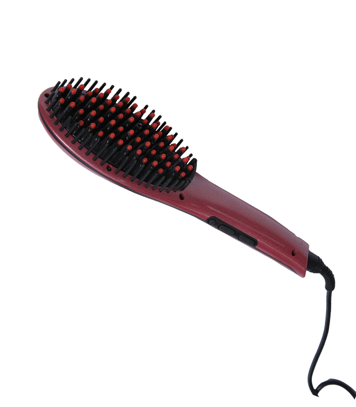 Bán Chạy Massage Giá Rẻ Nhất Điện Hair Salon Lược, Máy Duỗi Tóc Có Màn Hình LCD Hiển Thị Kỹ Thuật Số ZR-1008