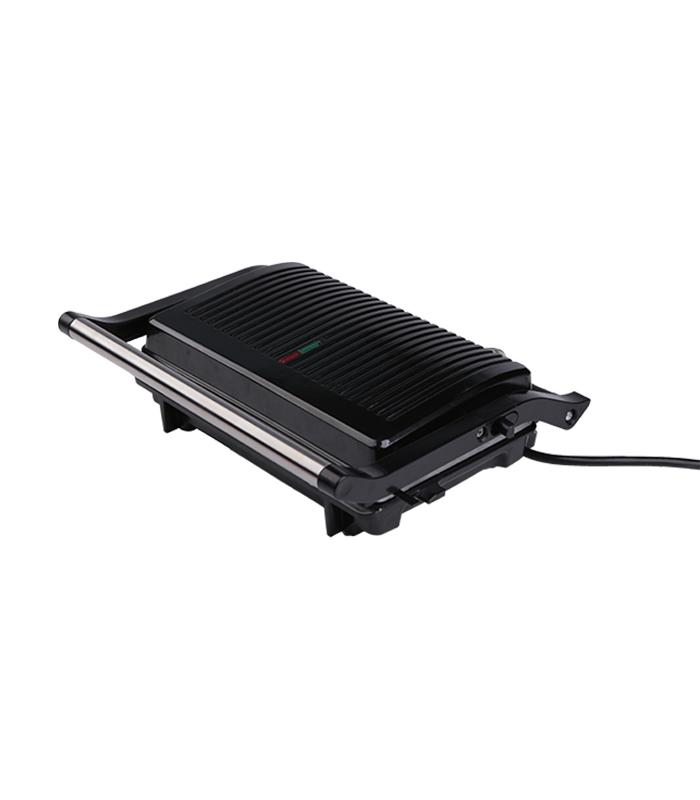 Mở 180 độ Tấm có thể tháo rời Tiếp xúc Máy nướng bánh mì Sandwich Điện Kích thước lớn Liên hệ Panini Press Grill