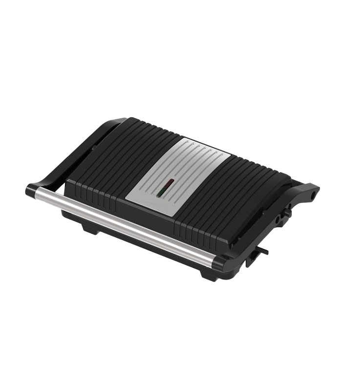 Mở 180 độ Tấm có thể tháo rời Tiếp xúc Máy nướng bánh mì Sandwich Điện Kích thước lớn Liên hệ Panini Press Grill