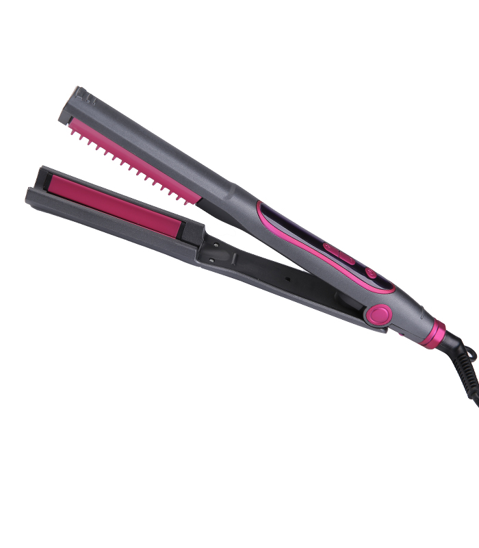 3in1 Máy Duỗi Tóc, Máy Uốn Sóng Chữa Sóng Dẹt ZR-1090 Bán Buôn Nhãn Hiệu Riêng Máy Uốn Tóc Và Máy Duỗi, Sóng